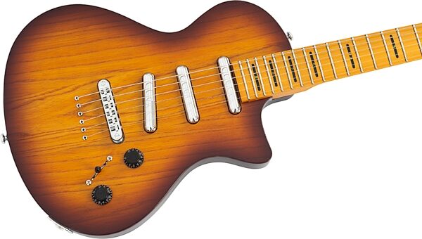 Sire Larry Carlton L5 Electric Guitar, Tobacco Sunburst, Action Position Back