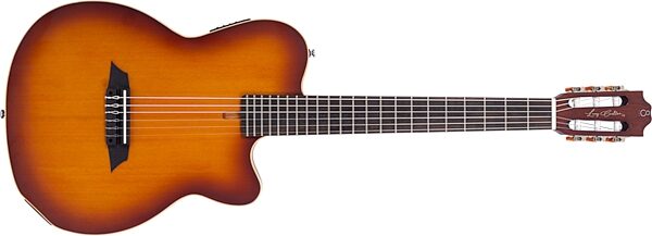 Sire Larry Carlton G5N Classical Acoustic-Electric Guitar, Tobacco Sunburst, Action Position Back