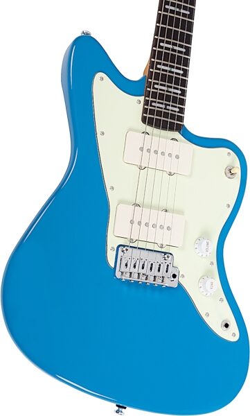 Sire Larry Carlton J3 Electric Guitar, Blue, Action Position Back