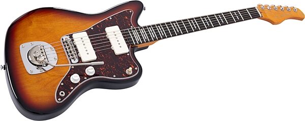 Sire Larry Carlton J5 Electric Guitar, 3-Tone Sunburst, Action Position Back