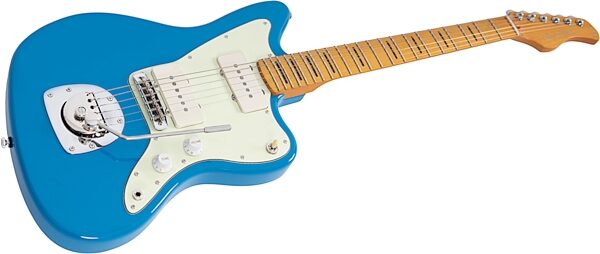 Sire Larry Carlton J5 Electric Guitar, Maple Fingerboard, Blue, Action Position Back