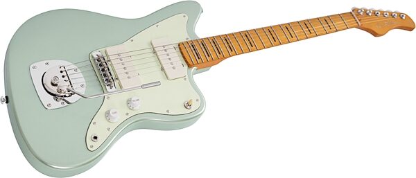 Sire Larry Carlton J5 Electric Guitar, Maple Fingerboard, Surf Green, Action Position Back