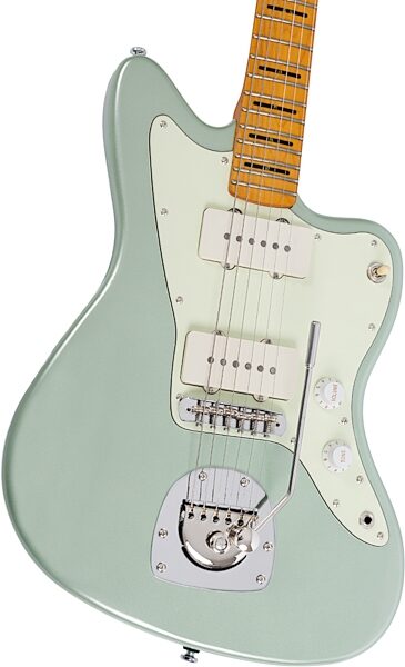 Sire Larry Carlton J5 Electric Guitar, Maple Fingerboard, Surf Green, Action Position Back