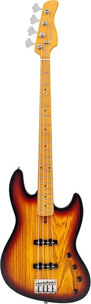 Sire Marcus Miller V6 Electric Bass, 3-Tone Sunburst, Action Position Back