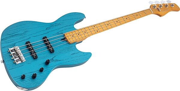 Sire Marcus Miller V6 Electric Bass, Ocean Turquoise Blue, Action Position Back