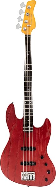Sire Marcus Miller V6 Electric Bass, Candy Apple Red, Action Position Back