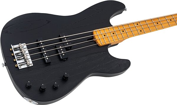 Sire Marcus Miller P6 Electric Bass, Black, Action Position Back