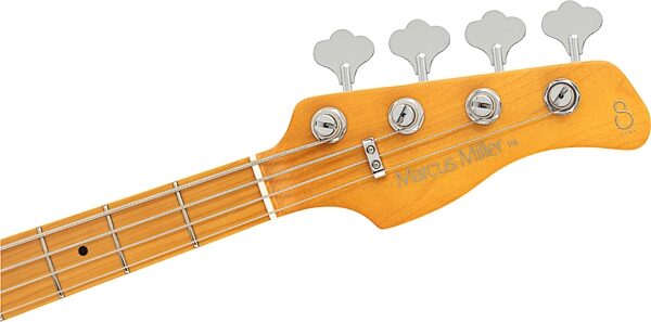 Sire Marcus Miller P6 Electric Bass, Black, Action Position Back