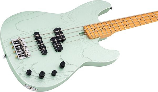Sire Marcus Miller P6 Electric Bass, Surf Green Metallic, Action Position Back