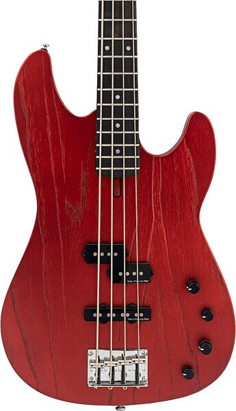 Sire Marcus Miller P6 Electric Bass, Candy Apple Red, Action Position Back