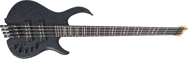 Sire Marcus Miller M6 4-String Headless Electric Bass (with Gig Bag), Black, Action Position Back