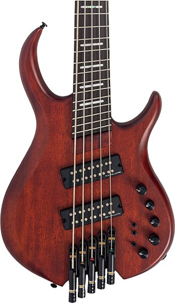 Sire Marcus Miller M6 Headless Electric Bass, 5-String, Mahogany, Action Position Back