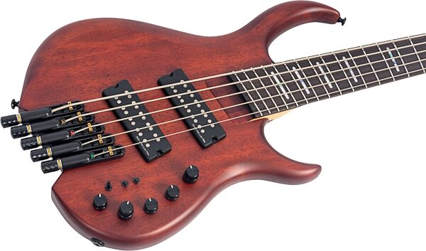 Sire Marcus Miller M6 Headless Electric Bass, 5-String, Mahogany, Action Position Back