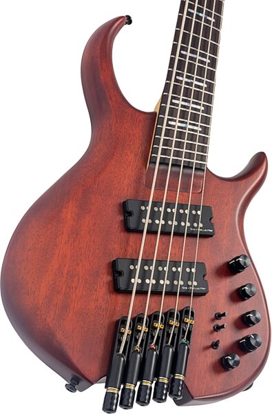 Sire Marcus Miller M6 Headless Electric Bass, 5-String, Mahogany, Action Position Back