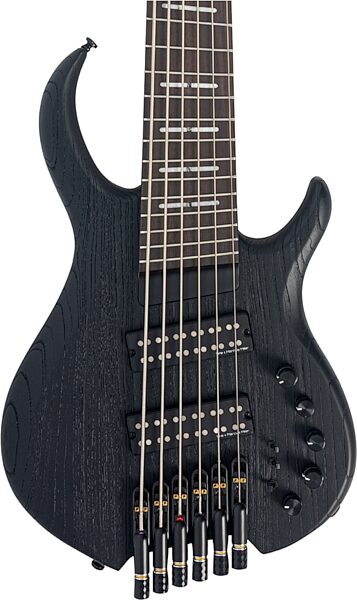 Sire Marcus Miller M6 6-String Headless Electric Bass, Black, Action Position Back