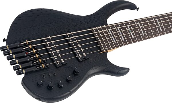 Sire Marcus Miller M6 6-String Headless Electric Bass, Black, Action Position Back