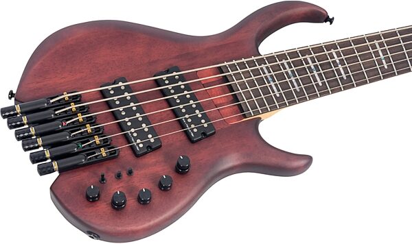 Sire Marcus Miller M6 Headless Electric Bass, 6-String, Mahogany, Action Position Back