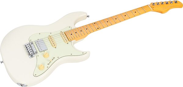 Sire Larry Carlton S5 HSS Electric Guitar, Olympic White, Action Position Back
