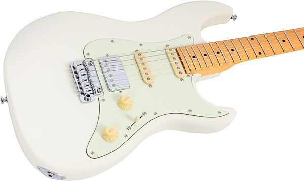 Sire Larry Carlton S5 HSS Electric Guitar, Olympic White, Action Position Back