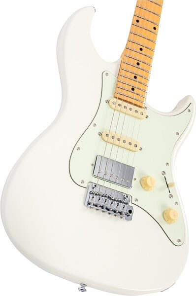 Sire Larry Carlton S5 HSS Electric Guitar, Olympic White, Action Position Back