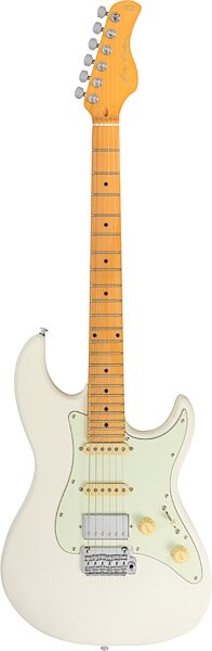 Sire Larry Carlton S5 HSS Electric Guitar, Olympic White, Action Position Back