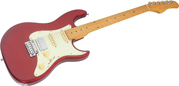 Sire Larry Carlton S5 HSS Electric Guitar, Candy Apple Red, Action Position Back
