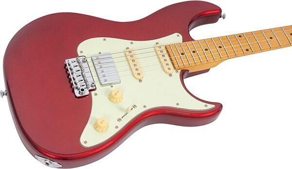 Sire Larry Carlton S5 HSS Electric Guitar, Candy Apple Red, Action Position Back