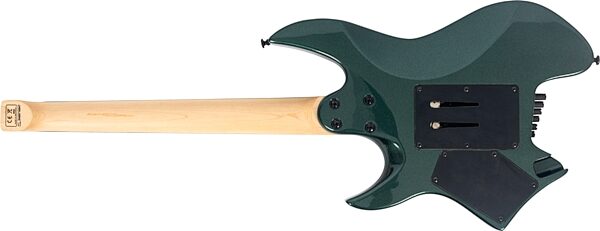 Sire Larry Carlton X6 Headless Electric Guitar (with Gig Bag), Green, Action Position Back