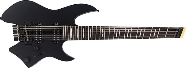 Sire Larry Carlton X6 Headless Electric Guitar, 7-String, Black, Action Position Back