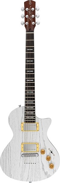 Sire Larry Carlton I5H Electric Guitar, Inca Silver, Action Position Back