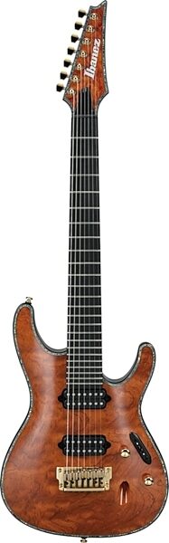 Ibanez SIX27FD Iron Label S Electric Guitar, 7-String, Natural