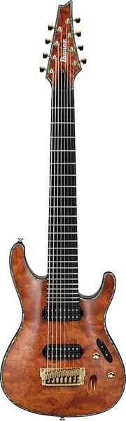 Ibanez SIX28FD Iron Label S Electric Guitar, 8-String, Natural