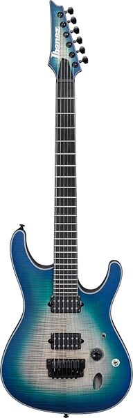 Ibanez SIX6FDFM Iron Label Electric Guitar, Blue Space