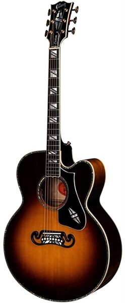 Gibson Limited Edition 2018 Super 200 Birdseye Acoustic-Electric Guitar (with Case), Main