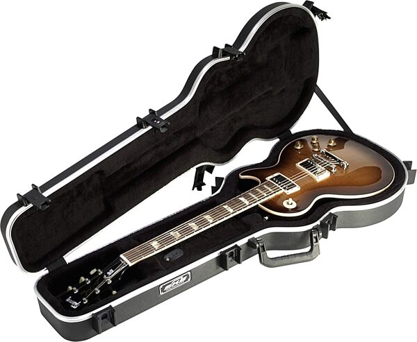 SKB 56 Molded Case for Gibson and Epiphone Les Paul Guitars, New, In Use