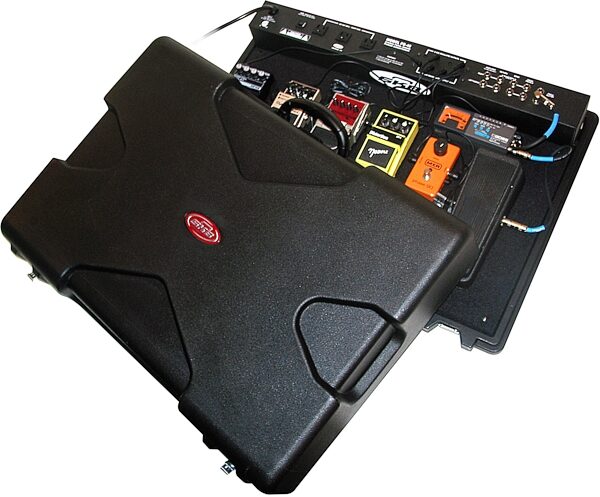 SKB PS-45 Professional Pedalboard with Hard Case, With Pedals