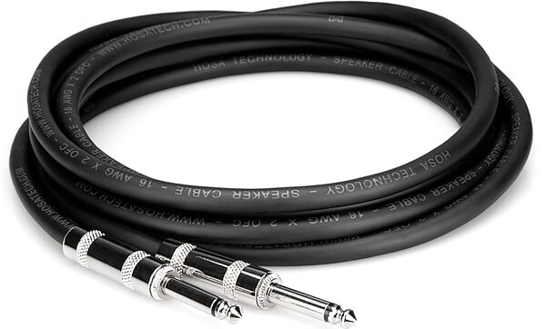 Hosa SKJ-6 16-Gauge 1/4" TS Speaker Cable, 15 foot, SKJ-615, Action Position Back