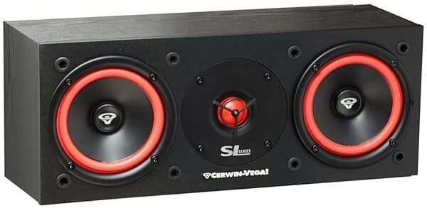Cerwin-Vega SL-25C SL Series Dual Center Channel Speaker (Passive, Unpowered), Angle