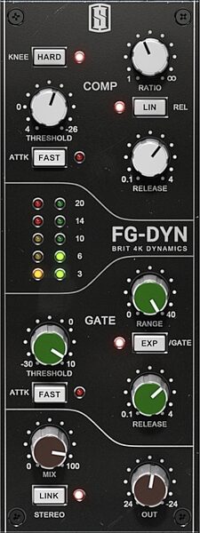 Slate Digital FG-Dynamics Audio Plug-in Software, Digital Download, Action Position Back