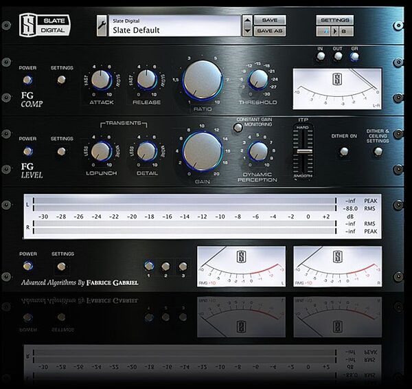 Slate Digital FG-X Mastering Audio Plug-in Software, Action Position Back