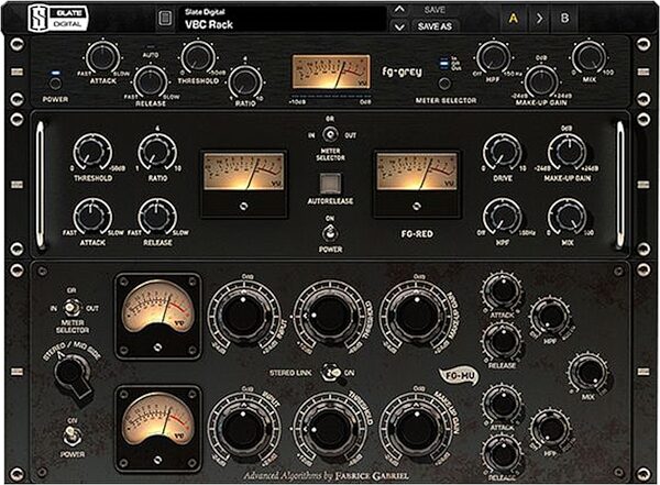 Slate Digital Virtual Buss Compressors Audio Plug-in Software, Action Position Back