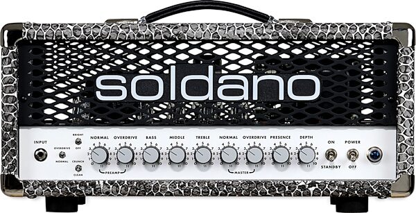 Soldano SLO-30 Guitar Amplifier Head (30 Watts), Snakeskin, Main