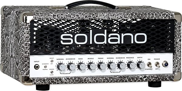 Soldano SLO-30 Guitar Amplifier Head (30 Watts), Snakeskin, Main