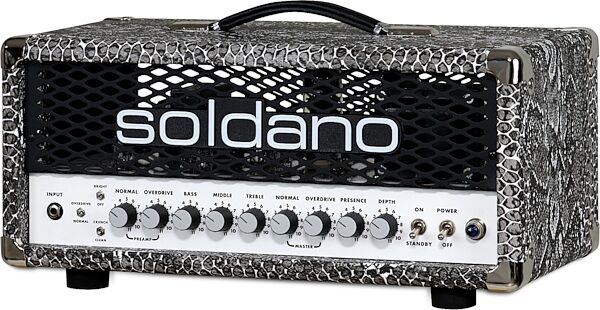 Soldano SLO-30 Guitar Amplifier Head (30 Watts), Snakeskin, Main