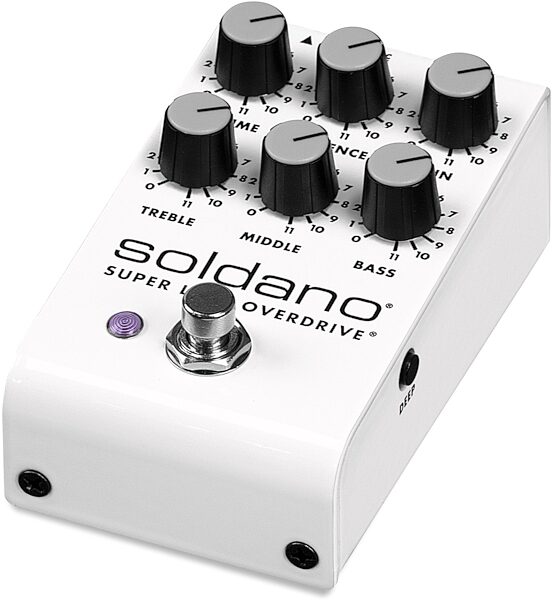 Soldano SLO Overdrive Pedal, New, Angled Front