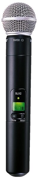 Shure SLX124/85/SM58 Wireless System SM58 Handheld Transmitter and 85 Lavalier, Mic