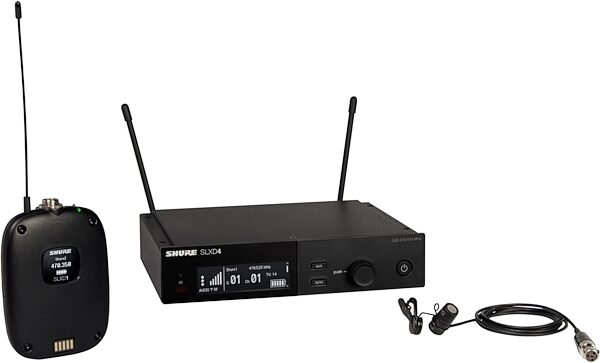 Shure SLXD14/85 Lavalier Wireless Microphone System, Band G58 (470-514 MHz), Main
