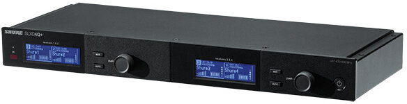 Shure SLXD4Q+ Quad Digital Wireless Receiver, Band G57, Main