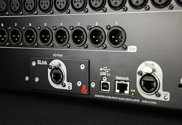 Allen and Heath SQ SLink Audio Interface Card, Action Position Front