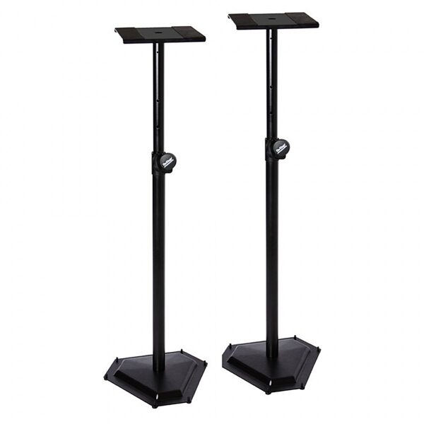 On-Stage SMS6600-P Hex-Base Monitor Stands, Pair, New, Main